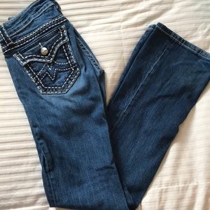 Miss Me Irene bootcut jeans (size 27)